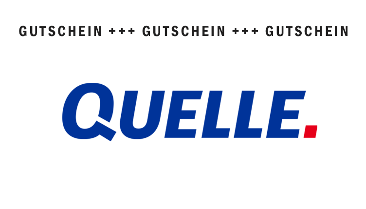 QUELLE Gutscheine – November 2017